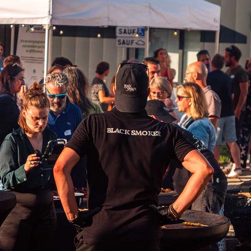 traiteur brasero événement entreprise Black Smoker